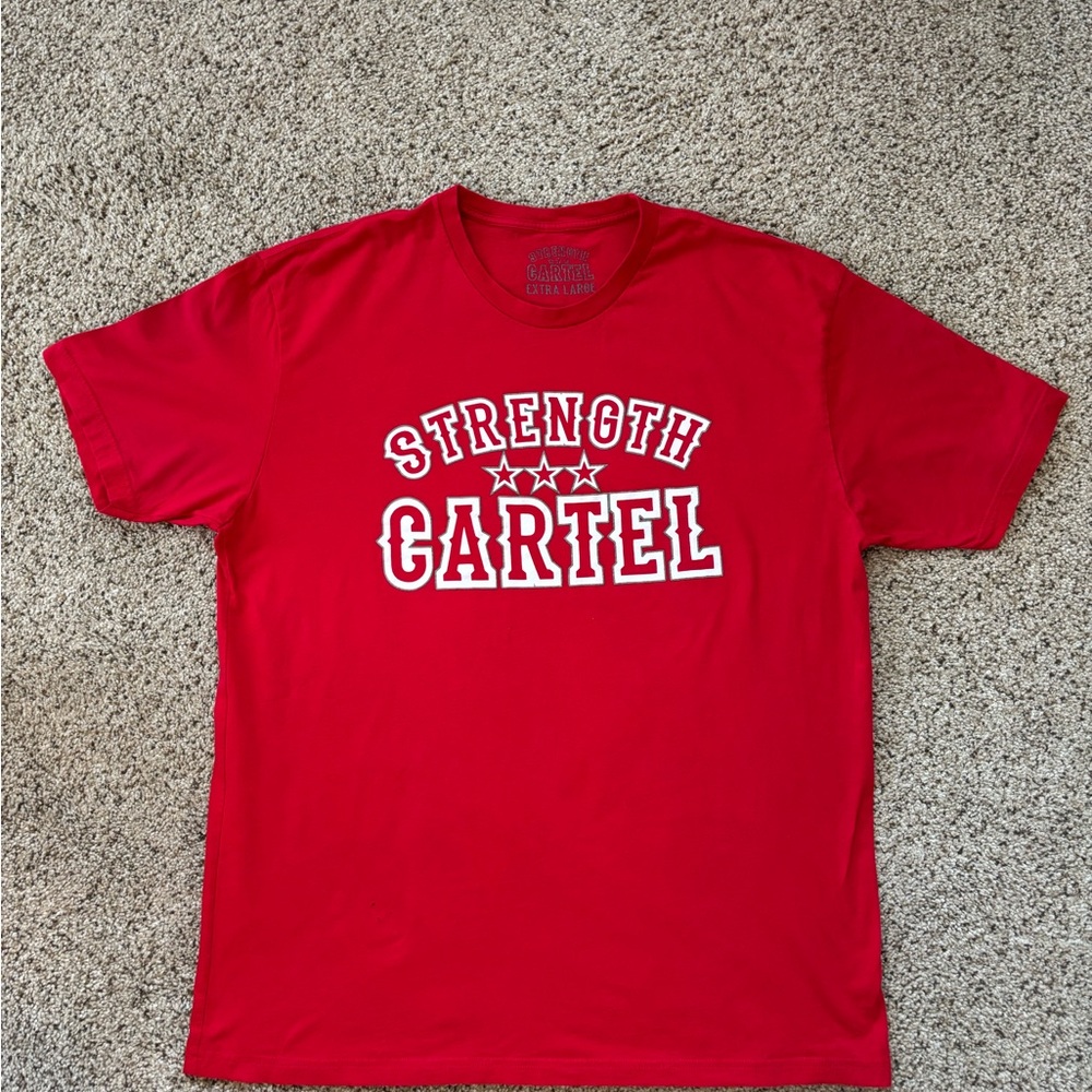 Strength Cartel Red T-Shirt. Size XL. In nice condition.